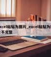 excel粘贴为图片_excel粘贴为图片不完整