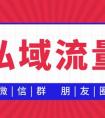 一个矩阵、三大系统、四大步骤：打造私域流量！