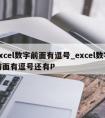 excel数字前面有逗号_excel数字前面有逗号还有P