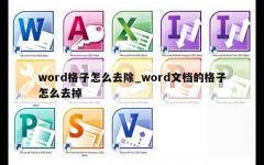 word格子怎么去除_word文档的格子怎么去掉