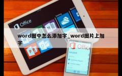 word图中怎么添加字_word图片上加字