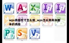 wps表格尺寸怎么做_wps怎么做具体厘米的表格